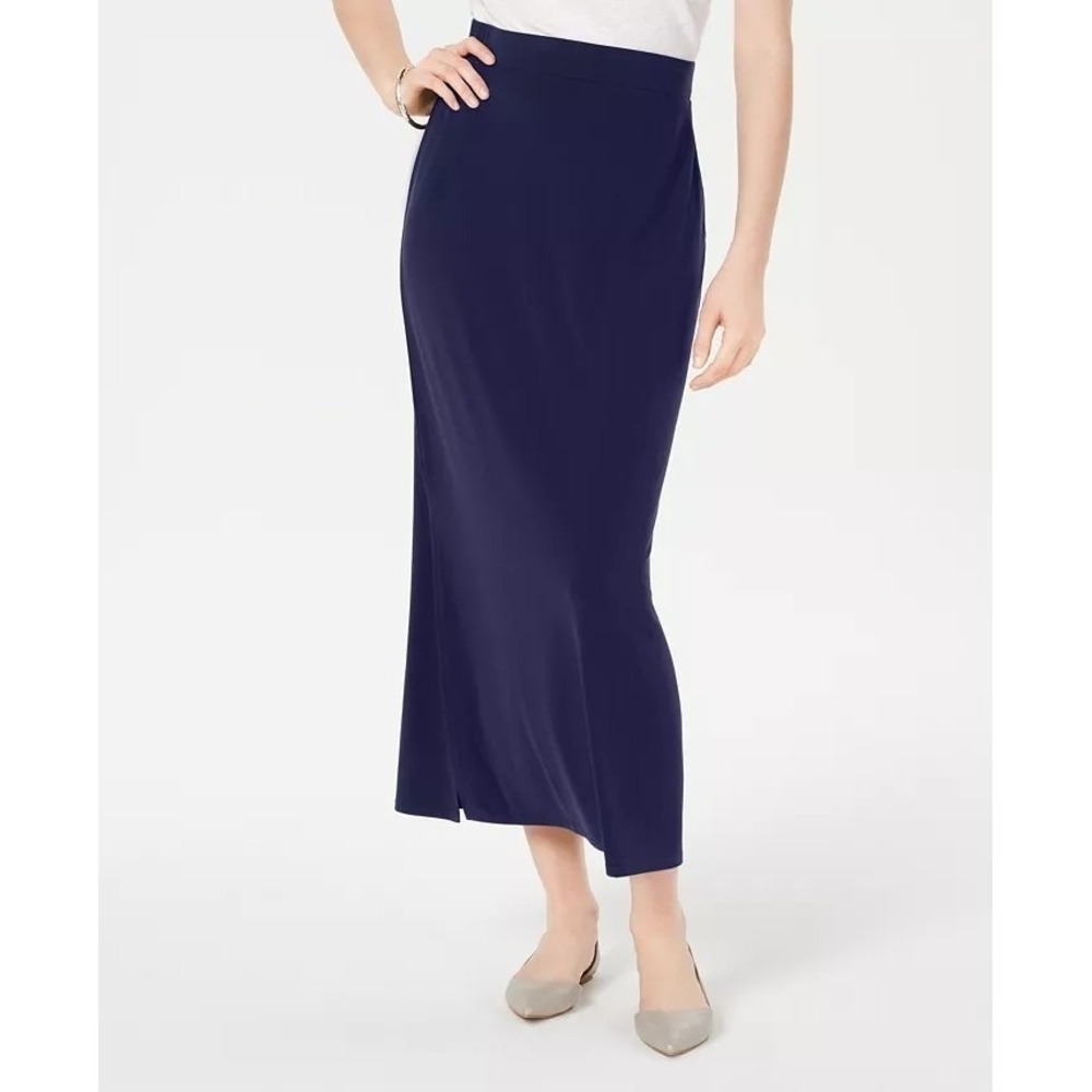 NWT JM Collection Skirt Blue S